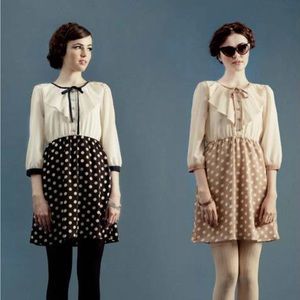 DearCreatures polka dot dress
